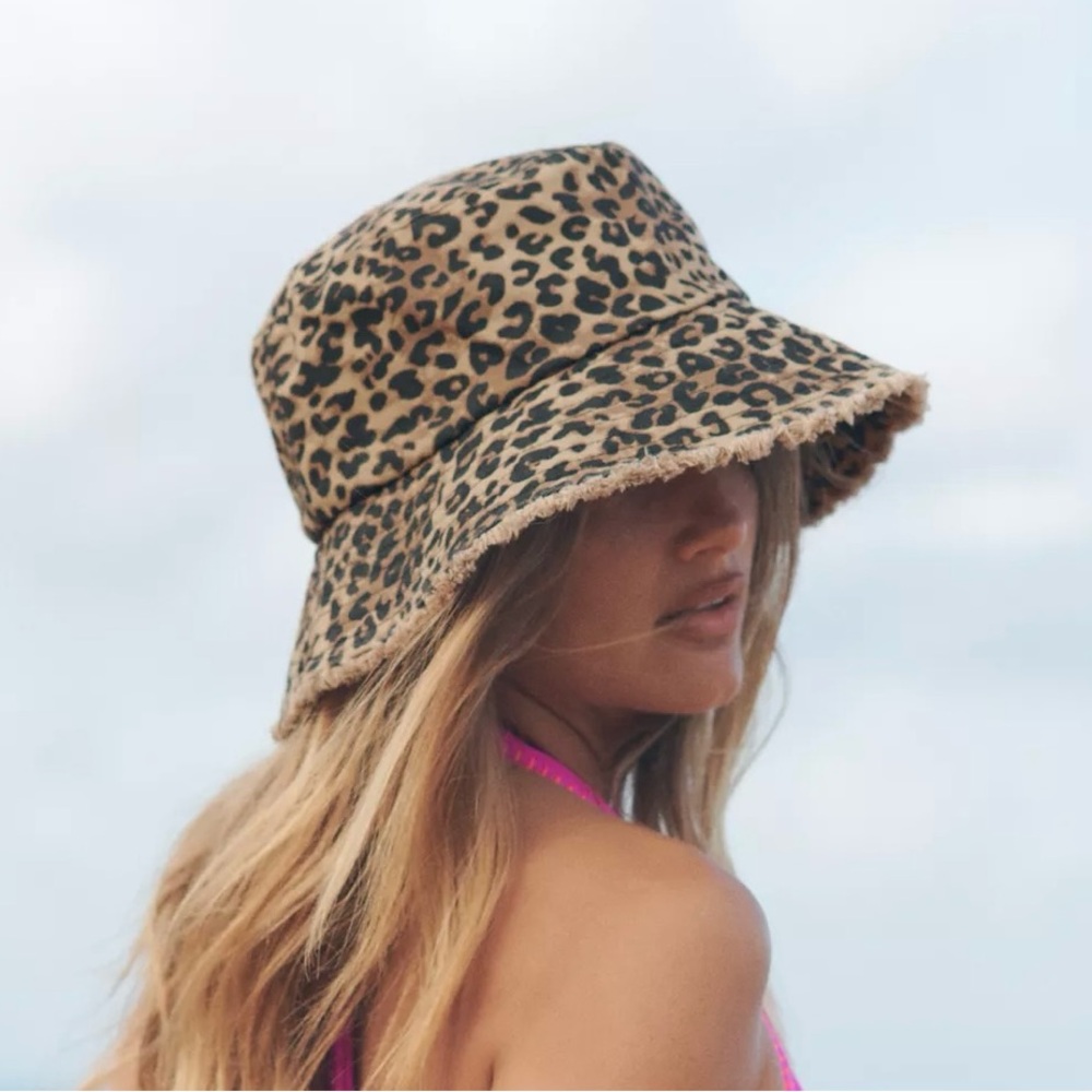 Leopard Print Bucket Hat
